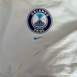 Nike White Sweatshirt Orlando Pride